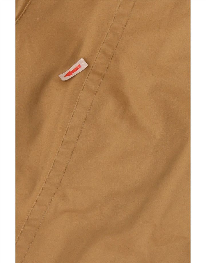 Calvin Klein Jeans Womens Utility Jacket UK 14 Large Beige Cotton