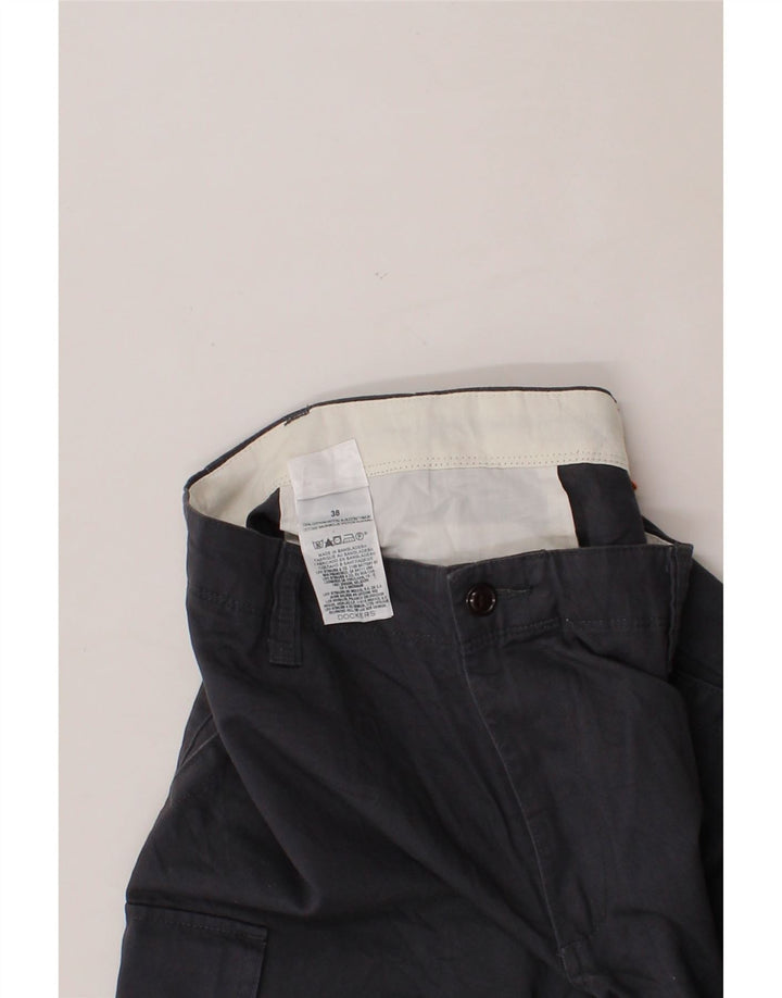 DOCKERS Mens Cargo Shorts W38 XL Grey Cotton Vintage Dockers and Second-Hand Dockers from Messina Hembry 