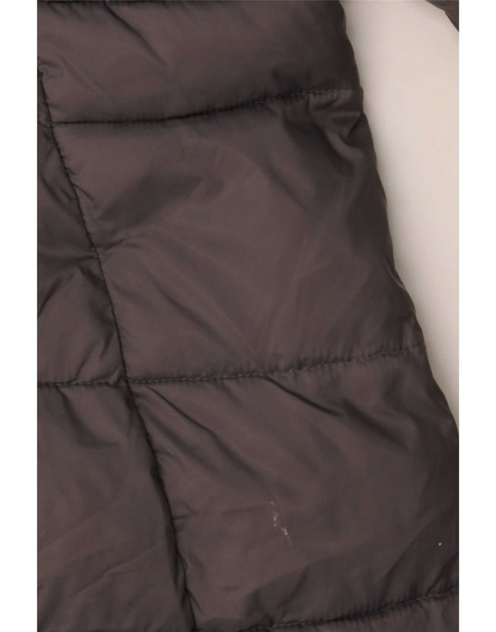 Marks & Spencer Womens Per Una Padded Coat UK 18 XL Grey Polyamide