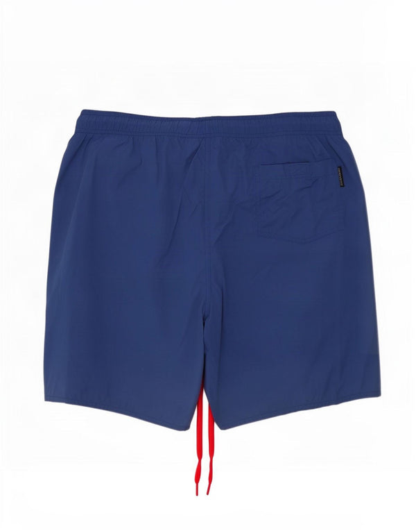 Napapijri Mens Graphic Swimming Shorts XL Blue Polyester