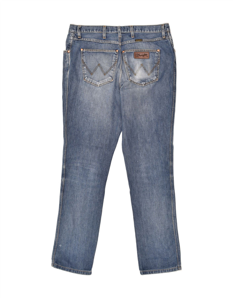 WRANGLER Mens Slim Jeans W40 L34  Blue Cotton | Vintage Wrangler | Thrift | Second-Hand Wrangler | Used Clothing | Messina Hembry 