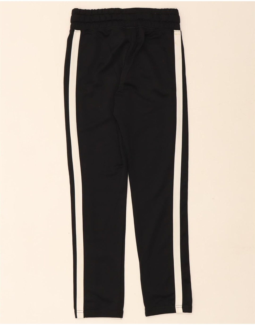Nike Boys Tracksuit Trousers 12-13 Years Large Black Colourblock Polyester