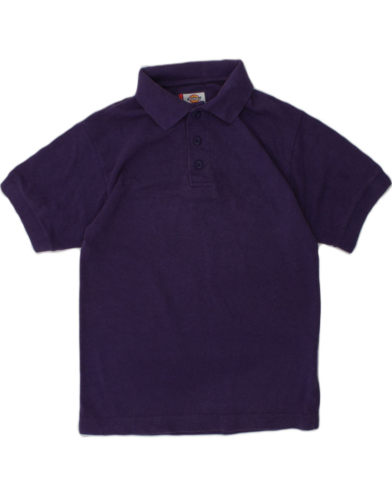 DICKIES Boys Polo Shirt 9-10 Years Medium Purple Cotton | Vintage Dickies | Thrift | Second-Hand Dickies | Used Clothing | Messina Hembry 