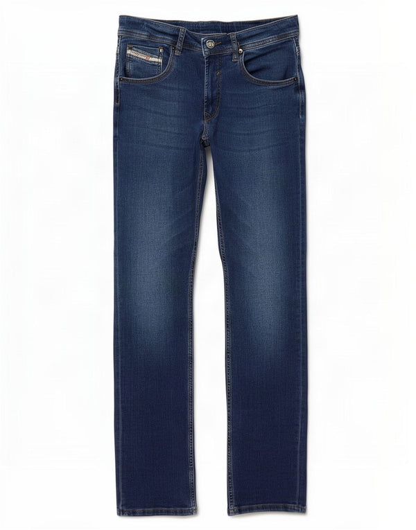 Diesel Boys Waykee-J-N Straight Jeans 15-16 Years W30 L30 Navy Blue Cotton