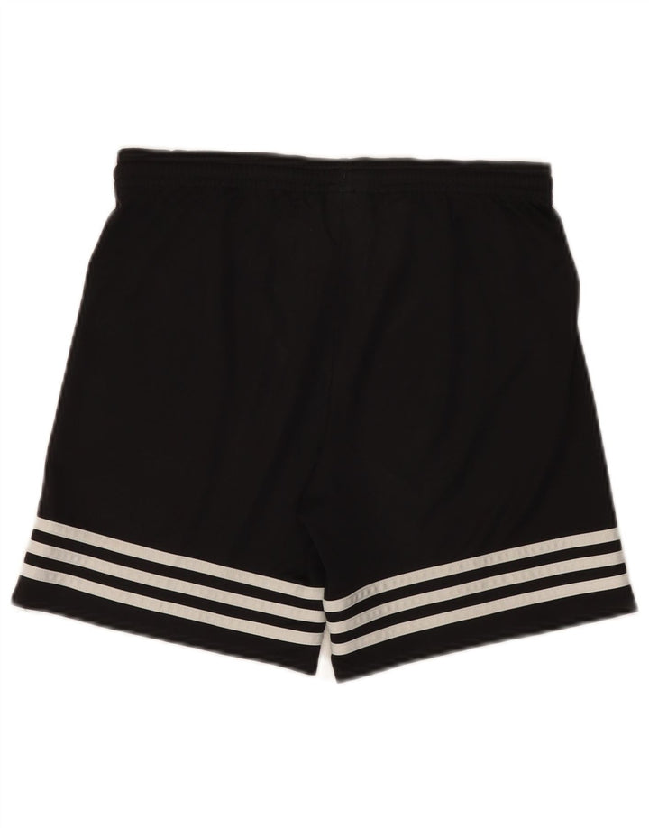 Adidas Boys Climalite Sport Shorts 12-13 Years Large Black Polyester