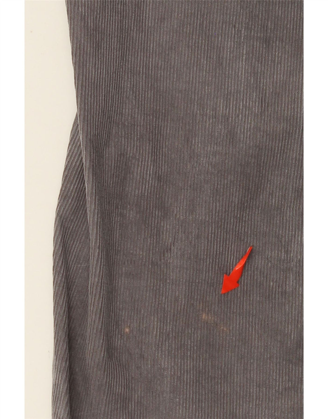 WRANGLER Mens Arizona Stretch Straight Corduroy Trousers W36 L32 Grey