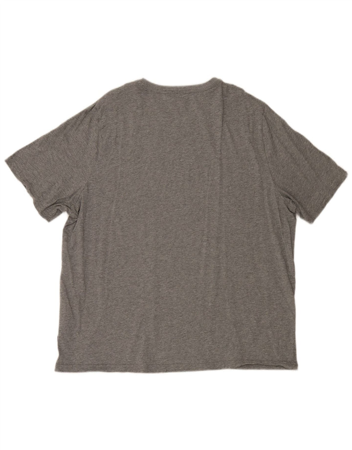 Puma Mens Graphic T-Shirt Top 2XL Grey Cotton