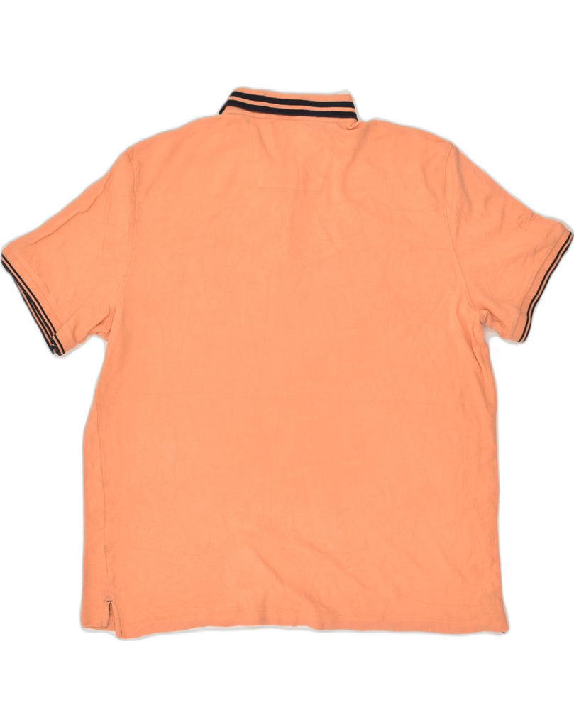 NAUTICA Mens Polo Shirt XL Orange Cotton | Vintage Nautica | Thrift | Second-Hand Nautica | Used Clothing | Messina Hembry 