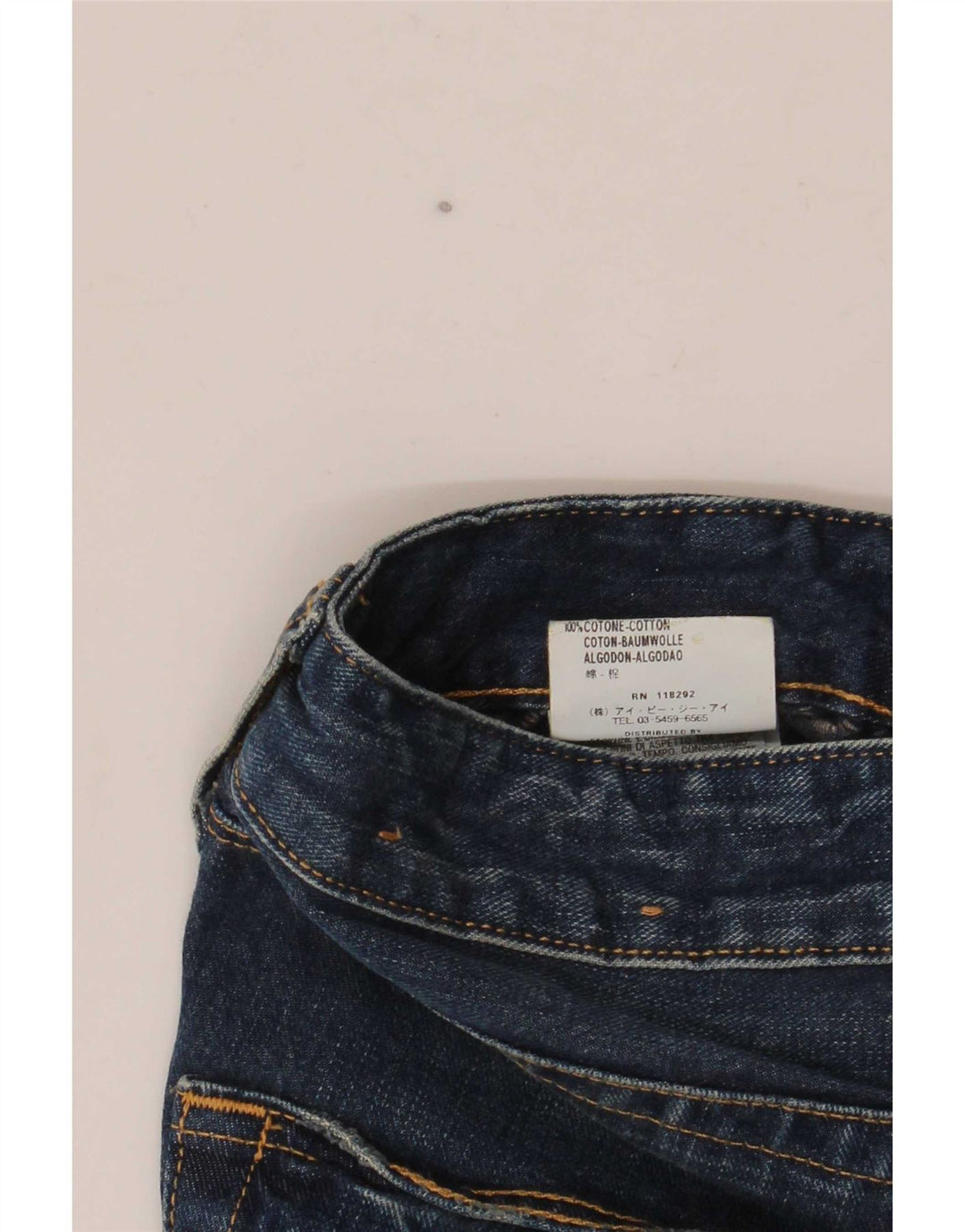 Replay Womens Denim Shorts W24 XS Blue Cotton