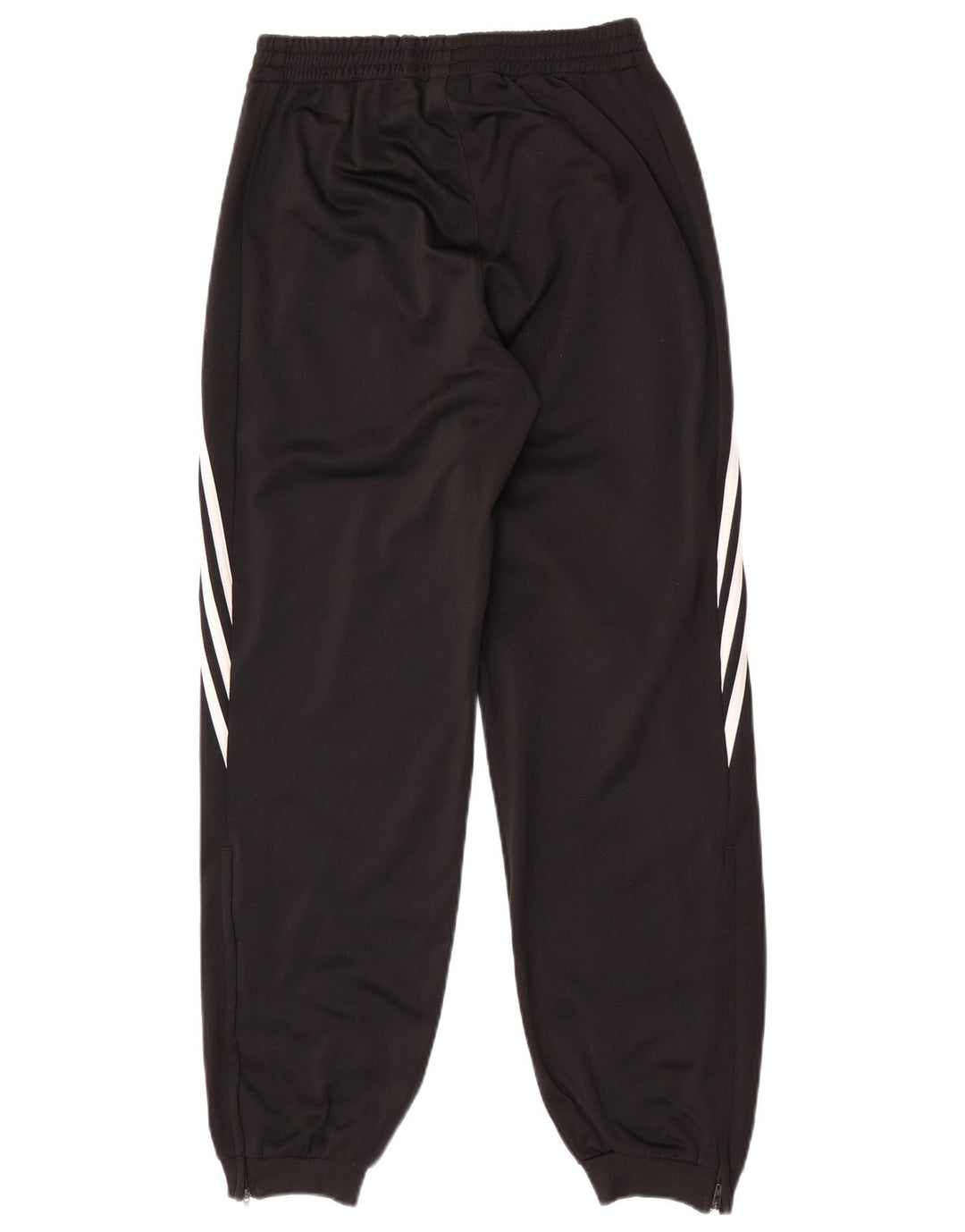Adidas Mens Tracksuit Trousers Joggers Small  Black Polyester