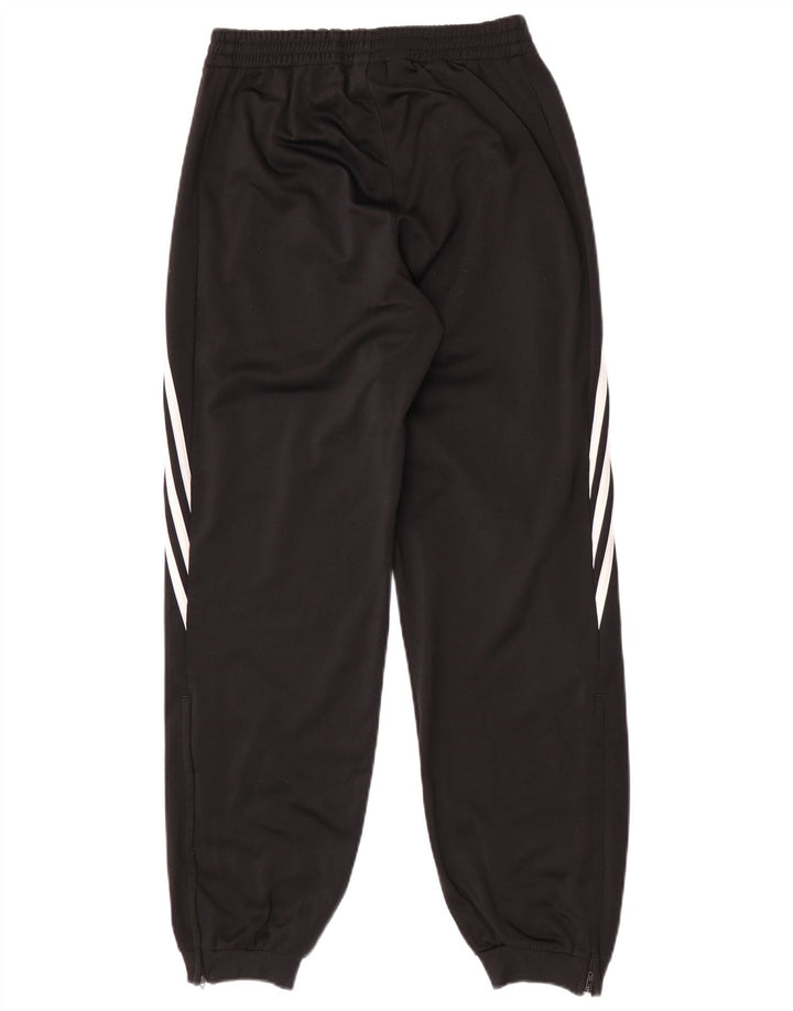 Adidas Mens Tracksuit Trousers Joggers Small  Black Polyester