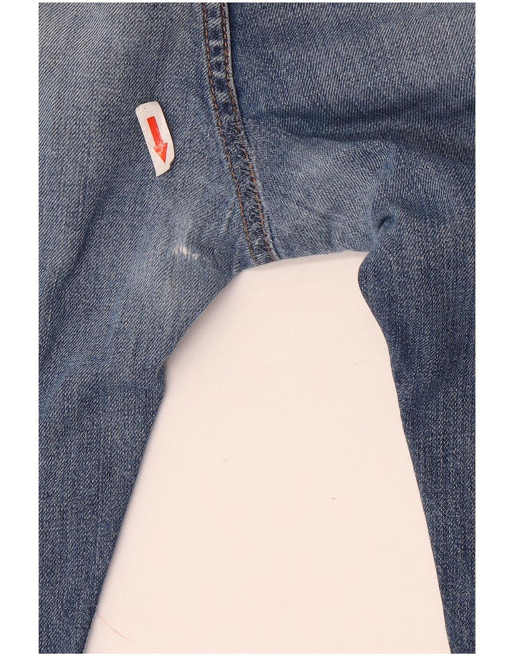 Levi's Mens 508 Regular Tapered Jeans W30 L28 Blue Cotton