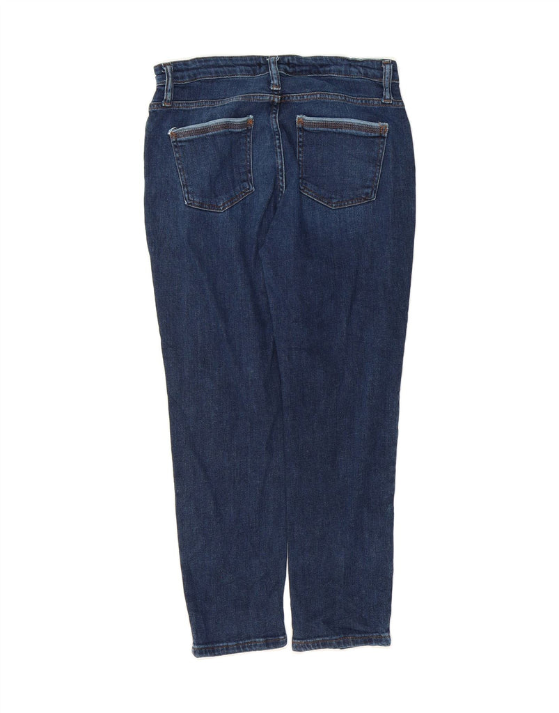 LEE Womens Slim Mid Rise Cropped Jeans W32 L25 Blue Vintage Lee and Second-Hand Lee from Messina Hembry 
