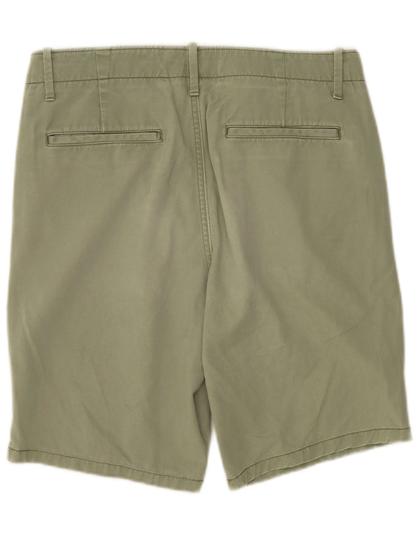 Gap Mens Chino Shorts W31 Medium Green Cotton