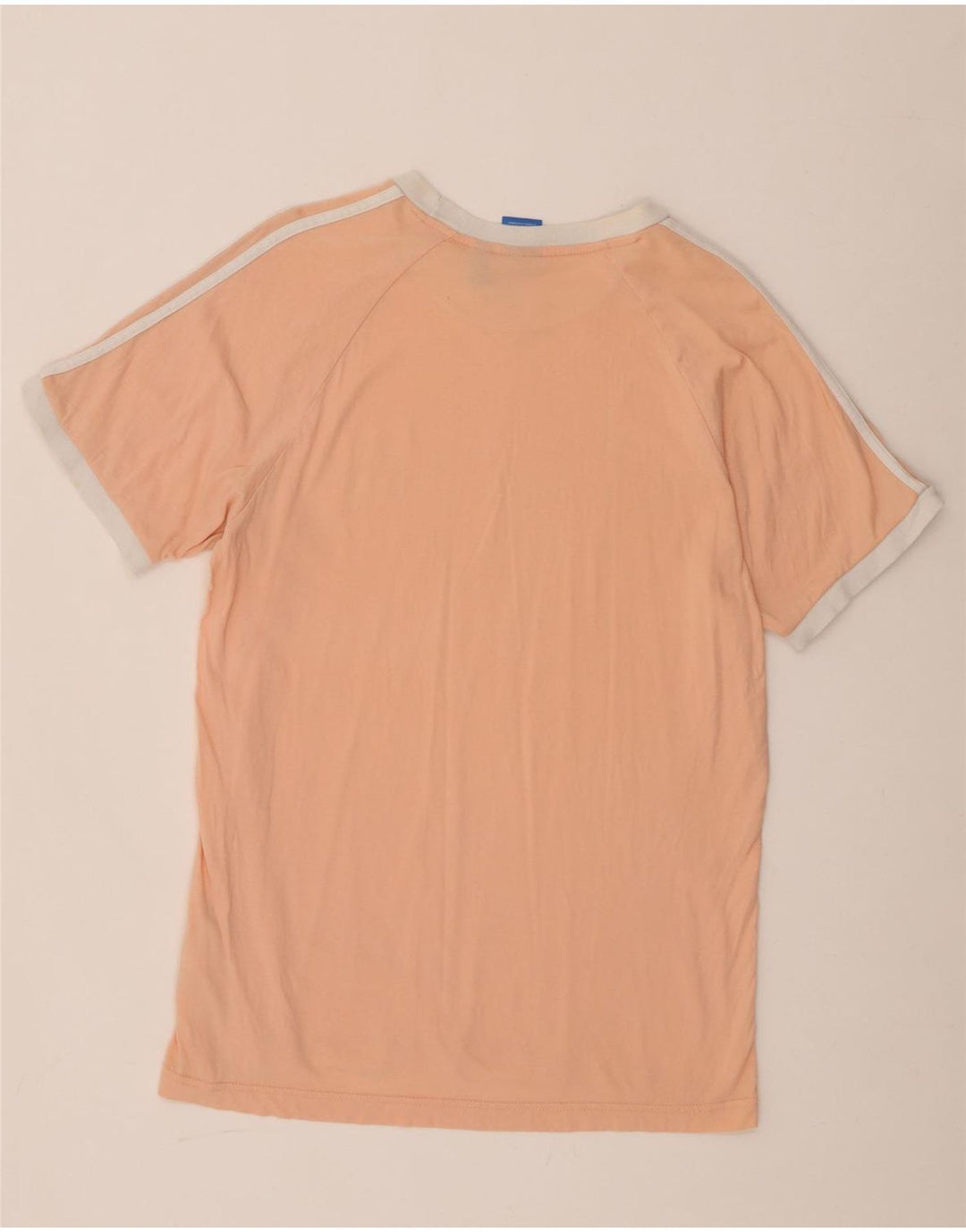 Adidas Mens T-Shirt Top Large Pink Cotton