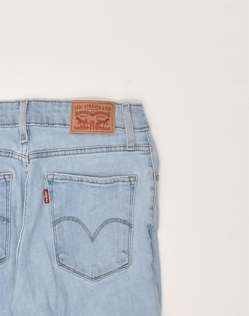 LEVI'S Womens 721 High Rise Skinny Jeans W27 L27 Blue Cotton | Vintage Levi's | Thrift | Second-Hand Levi's | Used Clothing | Messina Hembry 