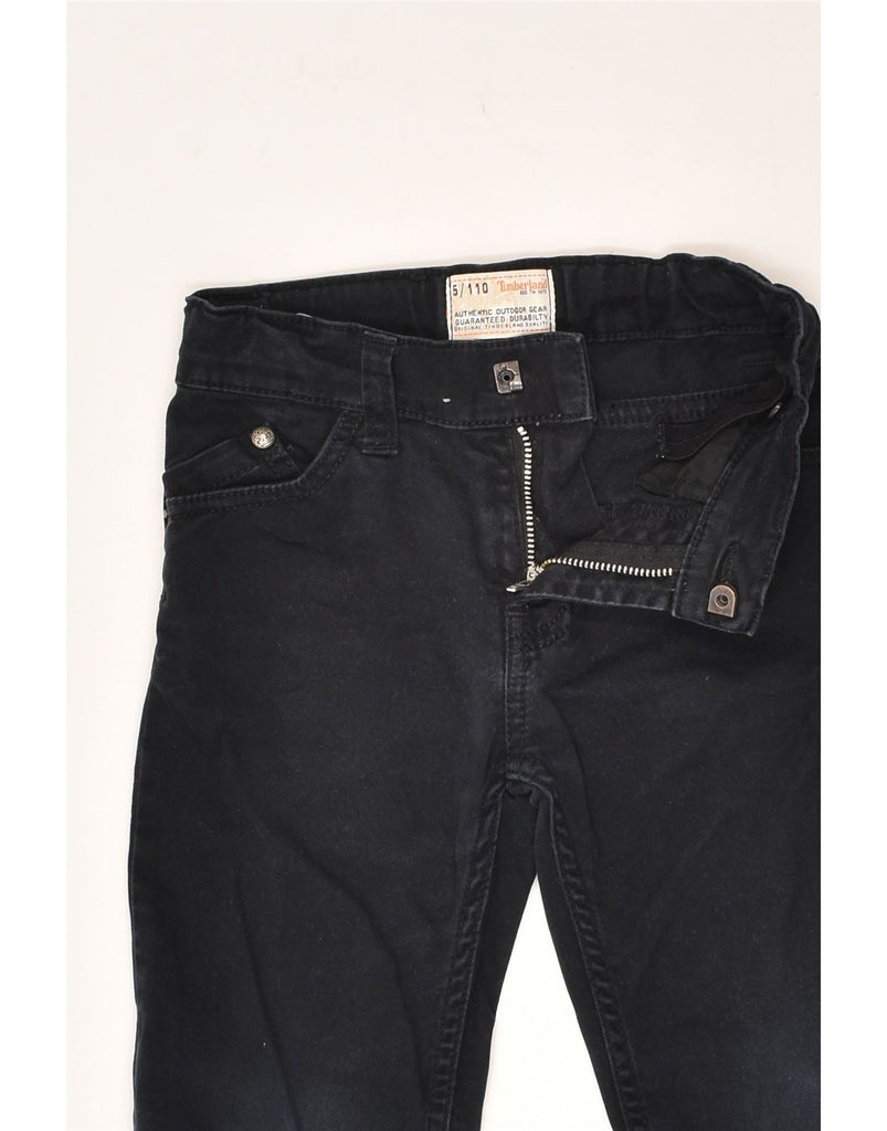 TIMBERLAND Boys Straight Jeans 4-5 Years W22 L11 Black Cotton | Vintage Timberland | Thrift | Second-Hand Timberland | Used Clothing | Messina Hembry 