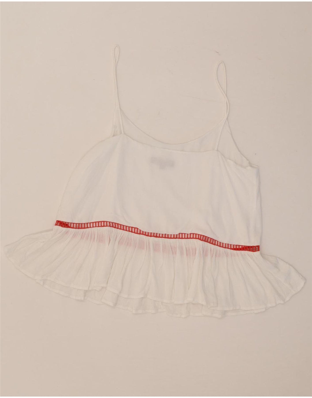 Tommy Hilfiger Womens Cami Top US 8 Medium White Striped