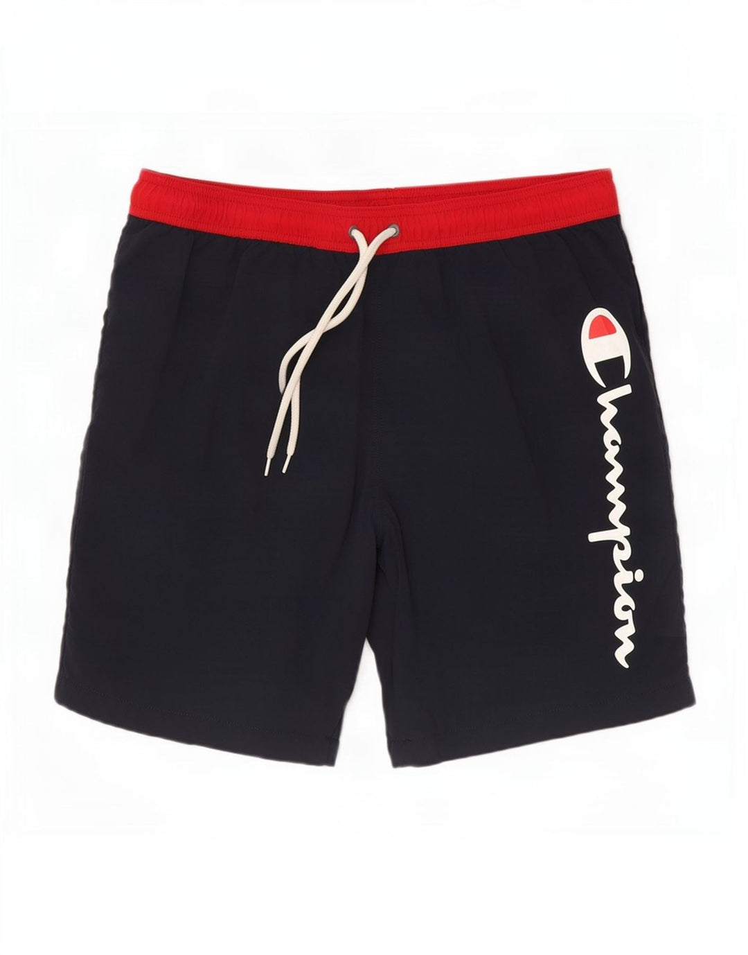 Champion Mens Graphic Swimming Shorts Large Navy Blue Colourblock