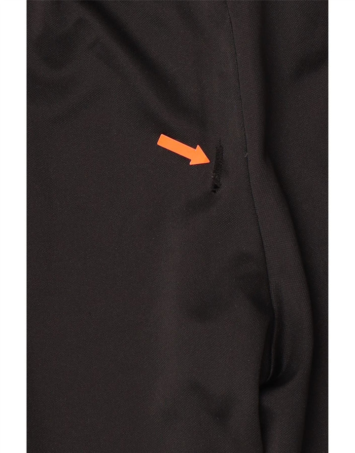 ADIDAS Boys Climacool Tracksuit Trousers 13-14 Years Black Polyester