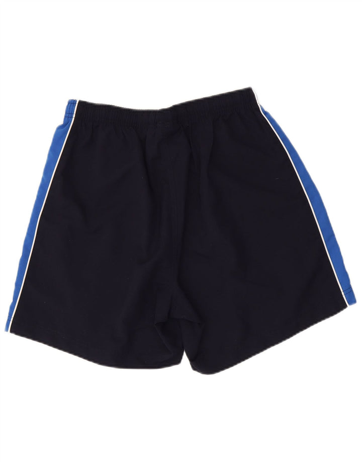 PUMA Mens Sport Shorts Medium  Navy Blue Colourblock Polyester