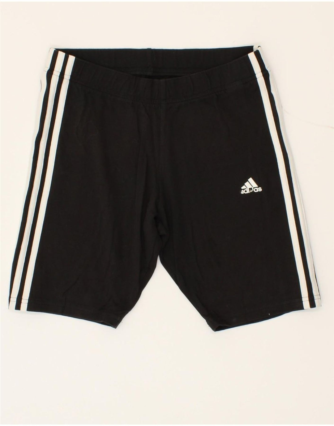 ADIDAS Womens Sport Shorts UK 12/14 Medium  Black Vintage Adidas and Second-Hand Adidas from Messina Hembry 