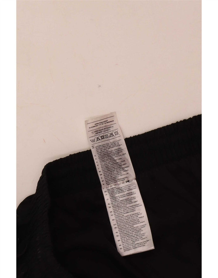 Adidas Mens Tracksuit Trousers Large Black Polyester Sports