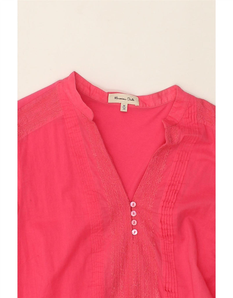 MASSIMO DUTTI Womens Blouse Top UK 12 Medium Pink | Vintage Massimo Dutti | Thrift | Second-Hand Massimo Dutti | Used Clothing | Messina Hembry 