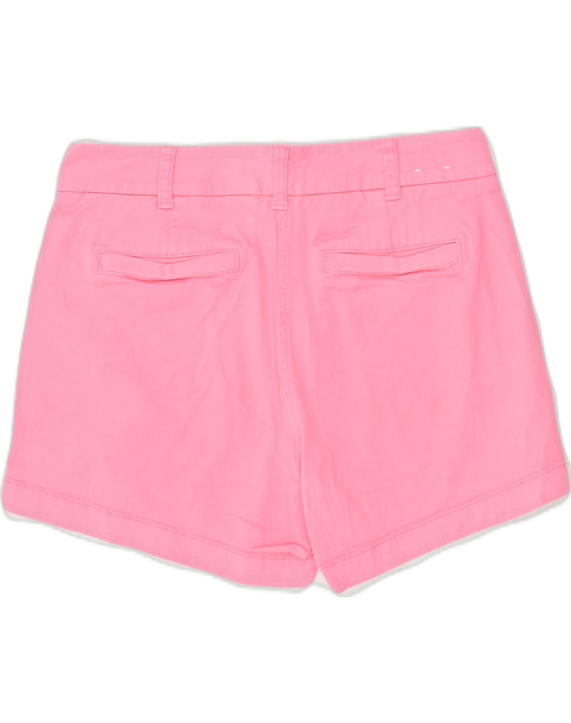 J. CREW Womens Chino Shorts US 4 Small W30 Pink Cotton | Vintage J. Crew | Thrift | Second-Hand J. Crew | Used Clothing | Messina Hembry 