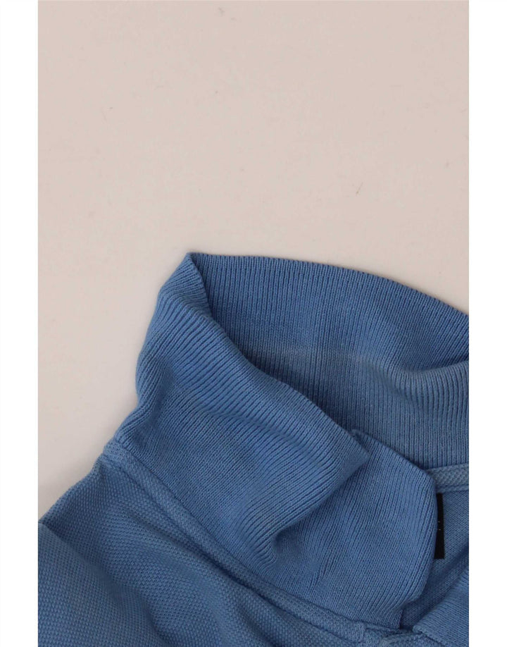 Champion Mens Long Sleeve Polo Shirt 2XL Blue