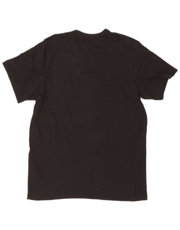 CALVIN KLEIN Mens T-Shirt Top Medium Black