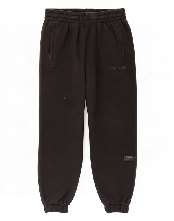 Adidas Mens Tracksuit Trousers Joggers Small Black Cotton