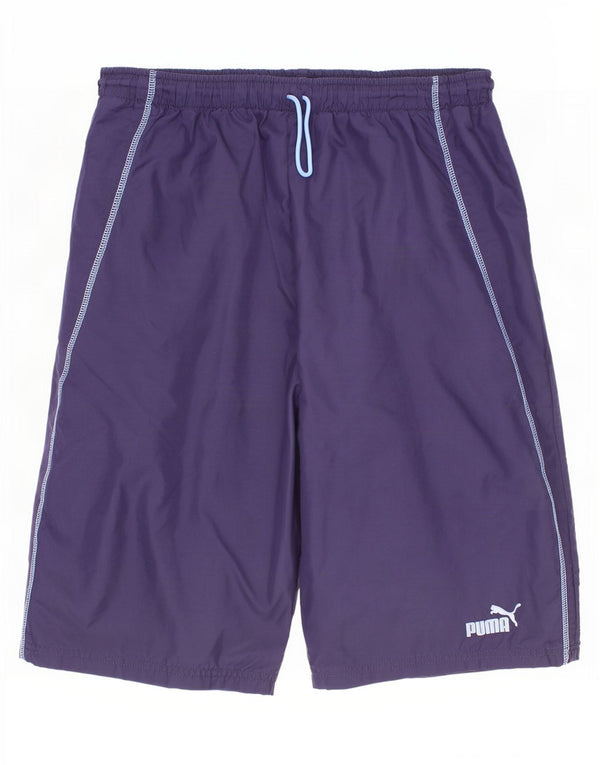 Puma Boys Sport Shorts 13-14 Years Navy Blue