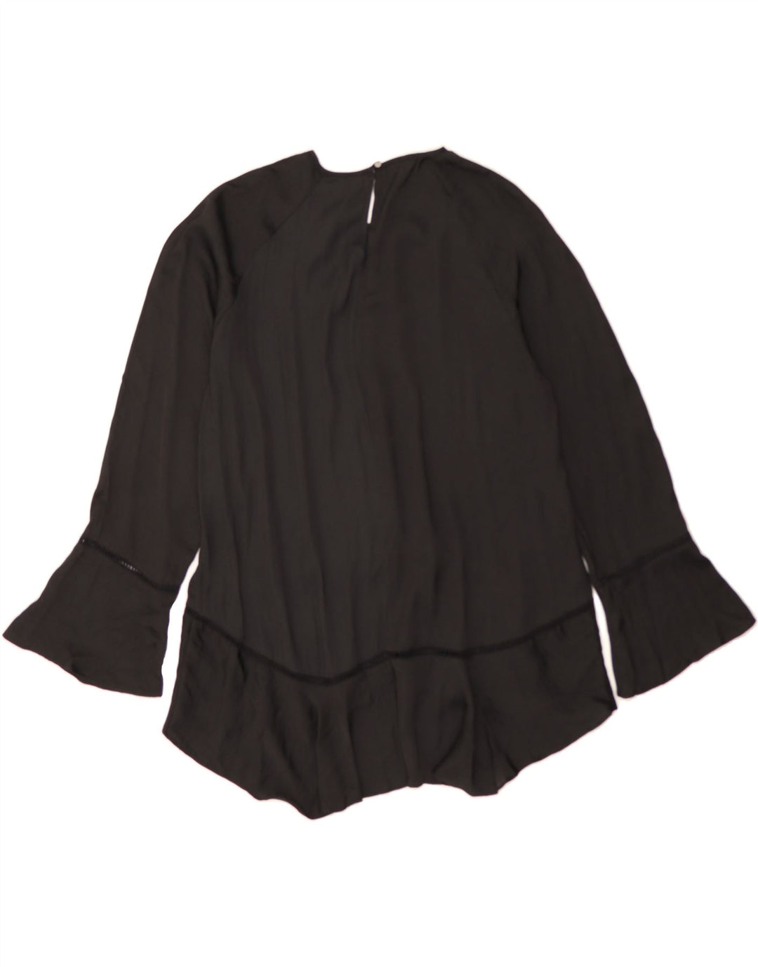 MOSSIMO Womens Long Sleeve Blouse Top UK 16 Large Black Polyester Vintage Mossimo and Second-Hand Mossimo from Messina Hembry 