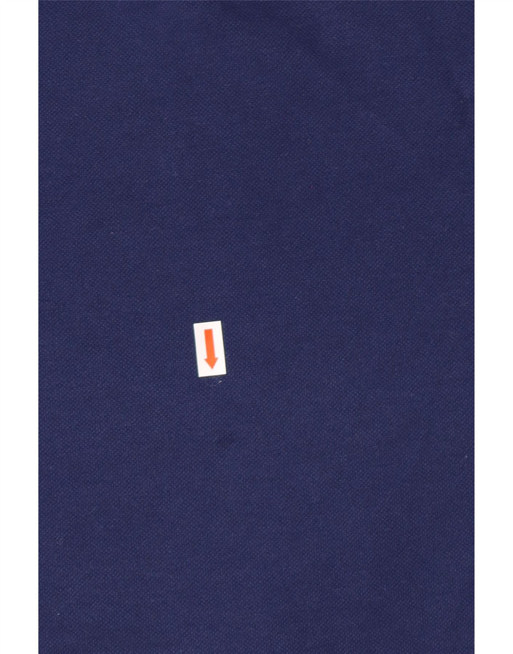 NIKE Mens Dri Fit Slim Fit T-Shirt Top XL Blue Cotton