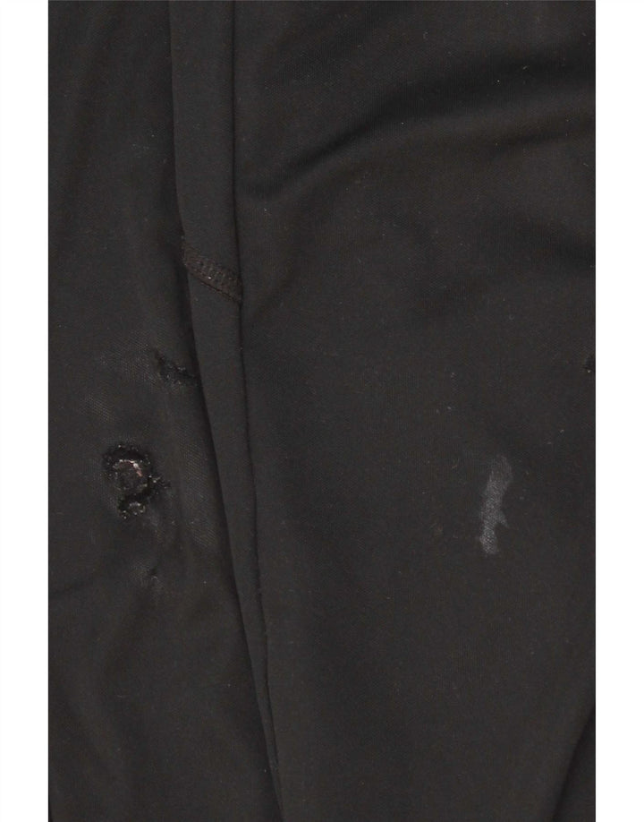 Nike Mens Dri Fit Tracksuit Trousers Small Black Polyester