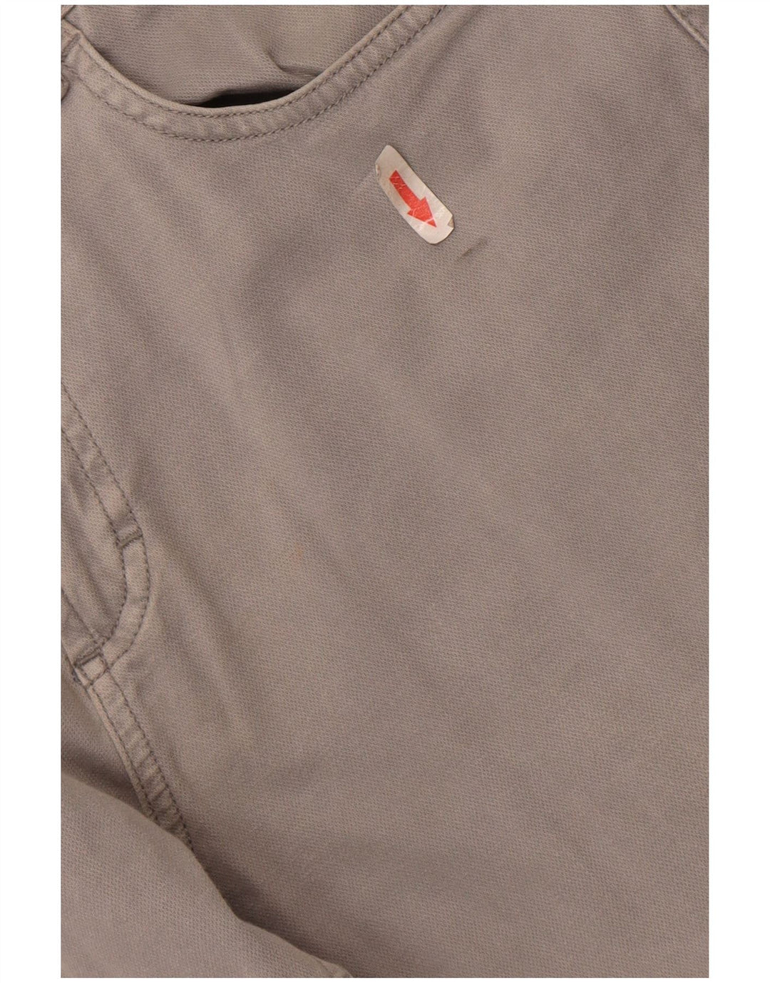 Massimo Dutti Mens Slim Fit Casual Trousers EU 40 Medium W32 L34 Grey