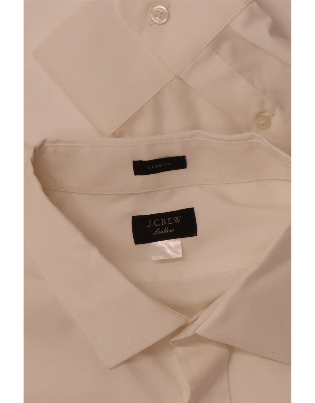 J. Crew Mens Ludlow Classic Fit Shirt 2XL White