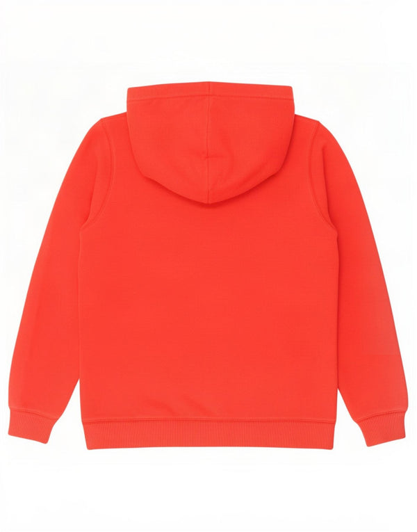 Jack Wills Womens Graphic Hoodie Jumper UK 14 Large Red Cotton