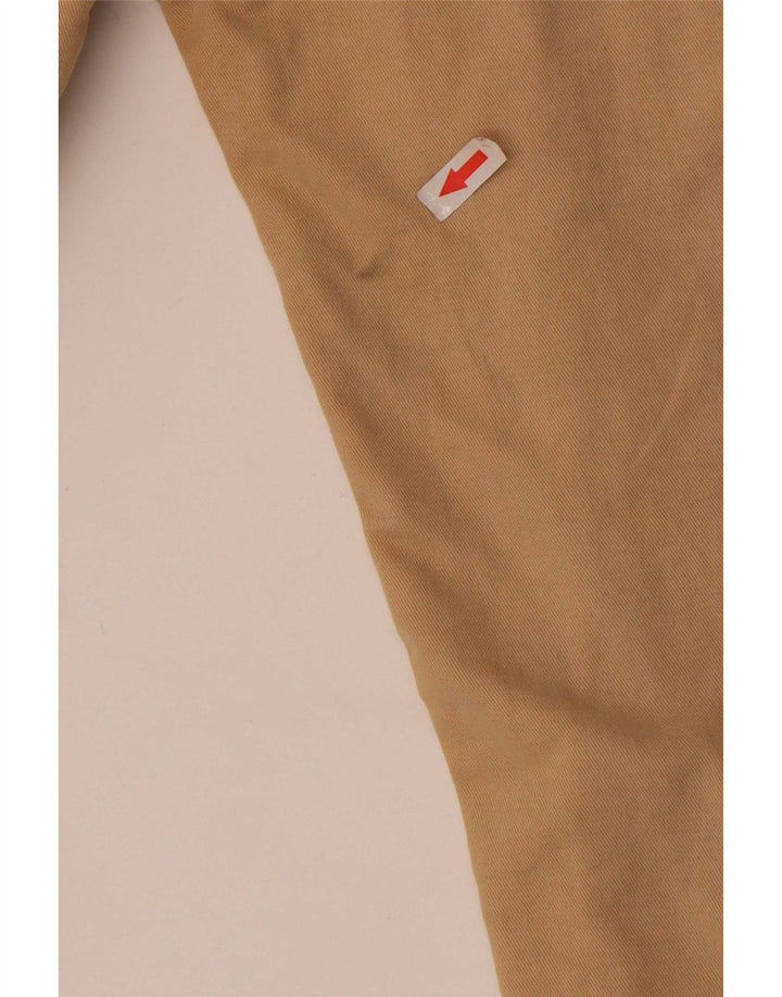Murphy & Nye Mens Straight Cargo Trousers W36 L34 Beige Cotton
