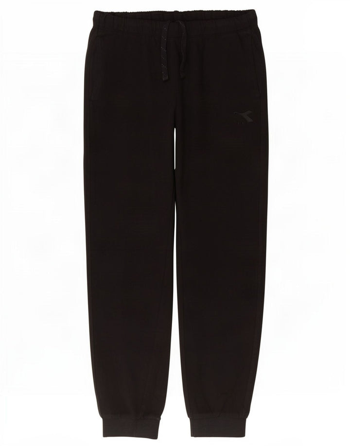 Diadora Mens Tracksuit Trousers Joggers Medium Black