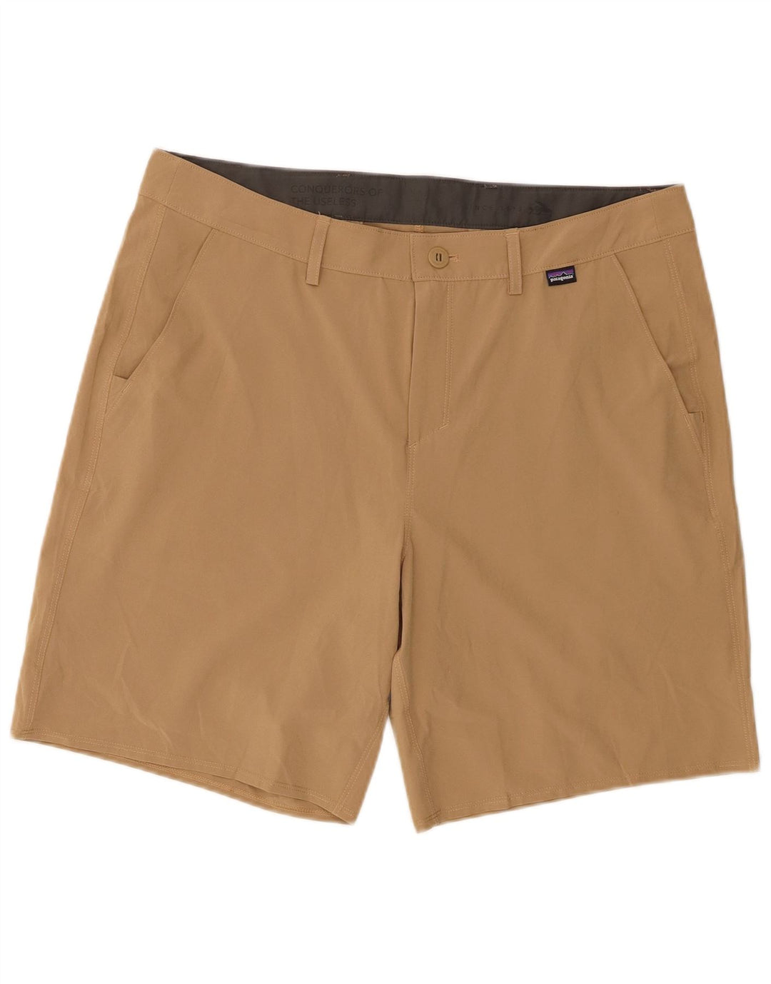 Patagonia Mens Chino Shorts W34 Large Beige Polyester