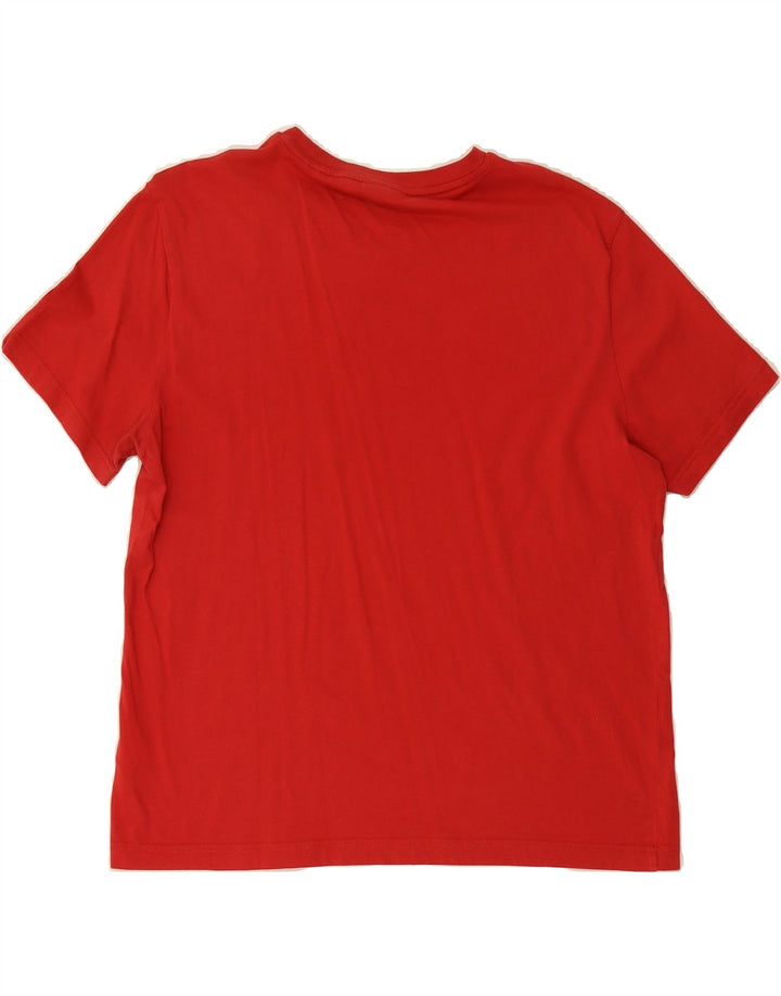 CALVIN KLEIN Mens T-Shirt Top 2XL Red Cotton Vintage Calvin Klein and Second-Hand Calvin Klein from Messina Hembry 