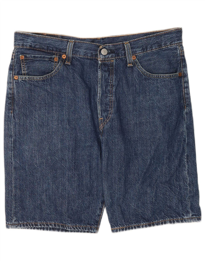 Levi's Mens 501 Denim Shorts  W33 Medium Blue Cotton