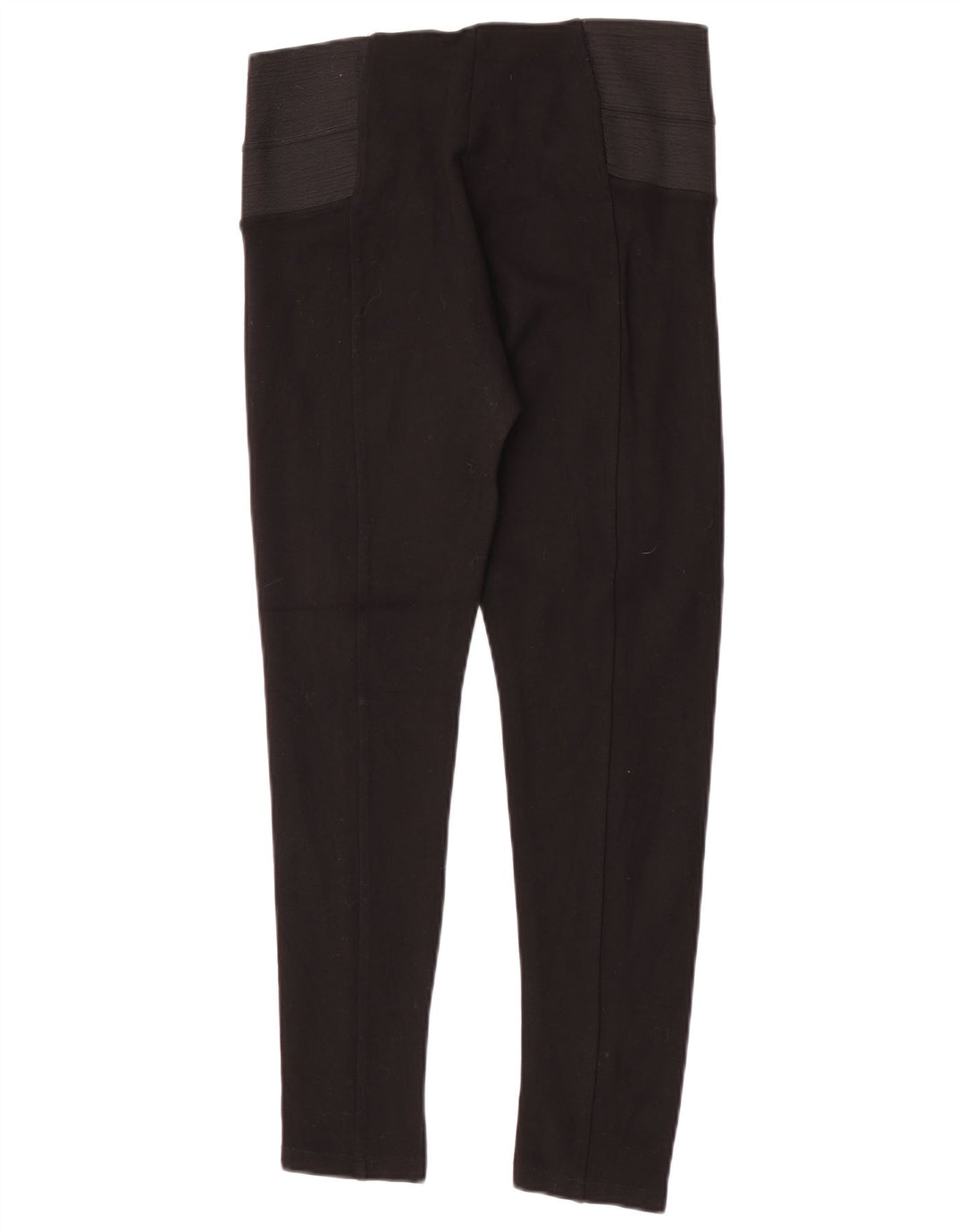 Zara Womens Leggings Large Black Colourblock Viscose