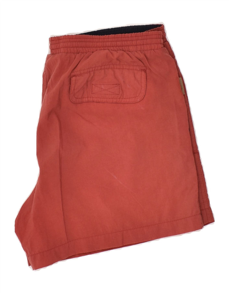 TIMBERLAND Mens Sport Shorts Medium Red Nylon | Vintage Timberland | Thrift | Second-Hand Timberland | Used Clothing | Messina Hembry 