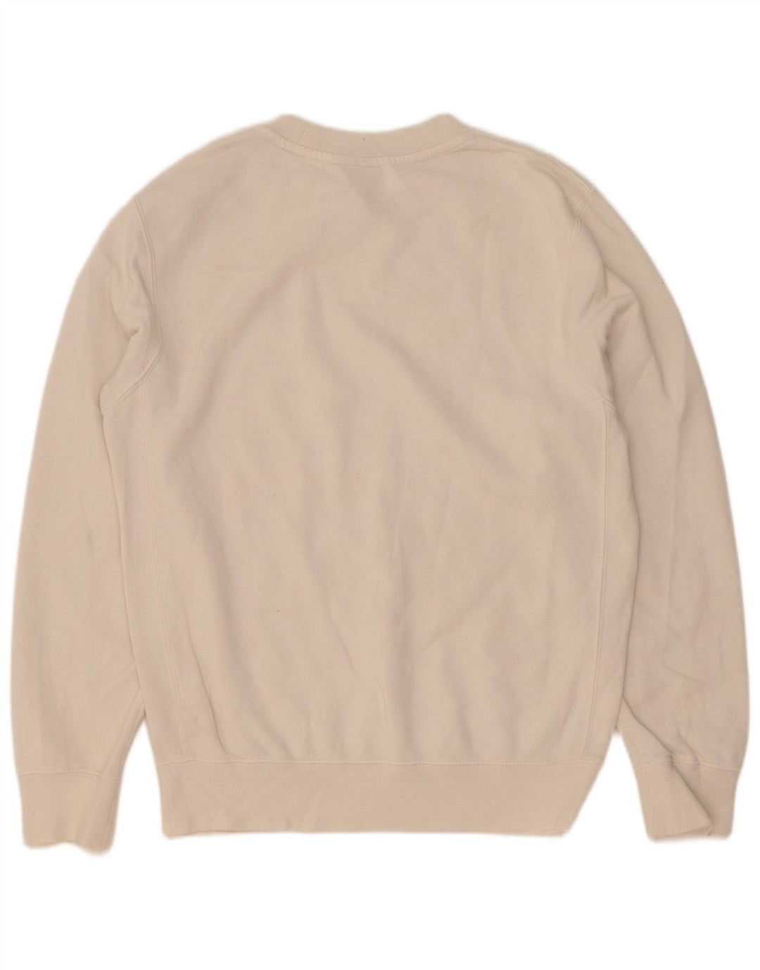 Nike Mens Loose Fit Sweatshirt Jumper XS White Cotton