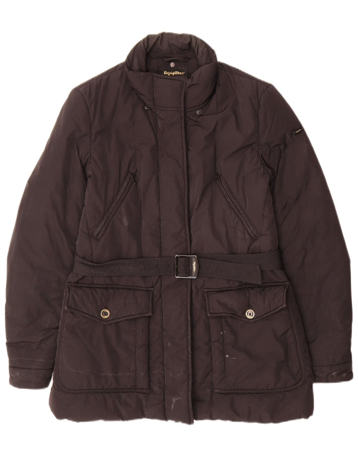 Refrigiwear Womens Padded Coat UK 14 Large Black Polyamide