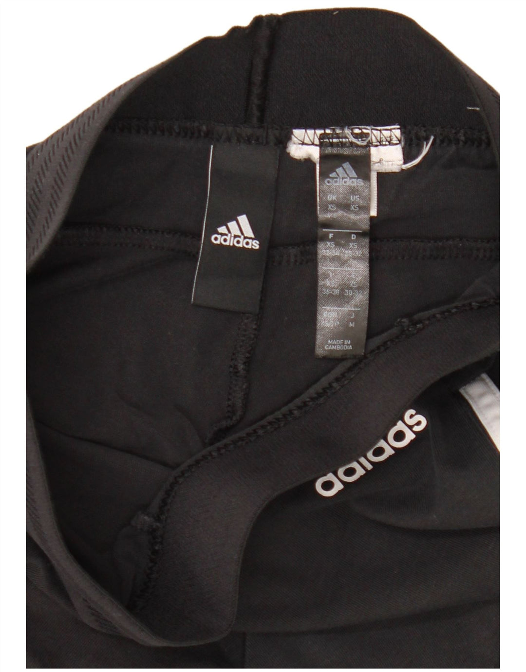 Adidas Womens Leggings UK 4/6 XS  Black