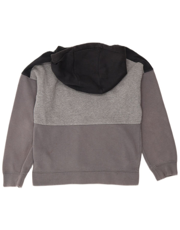 Nike Boys Air Graphic Hoodie Jumper 10-11 Years Medium Grey Colourblock